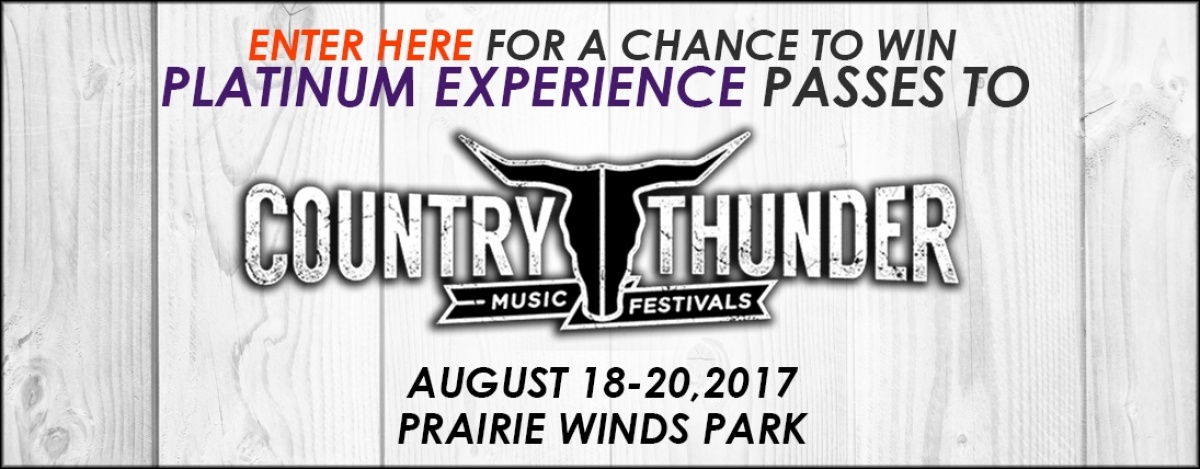 WIN Country Thunder Platinum Experience Passes