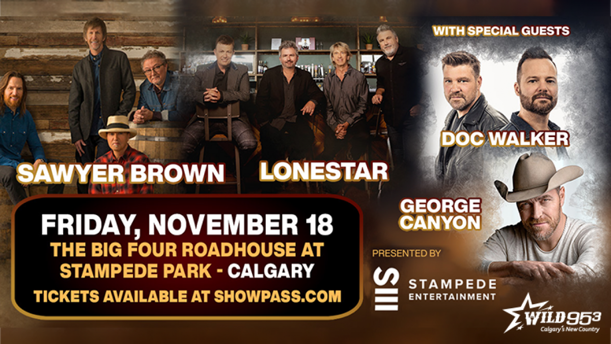 Win Tickets to see Sawyer Brown, Lonestar, Doc Walker, and George Canyon!